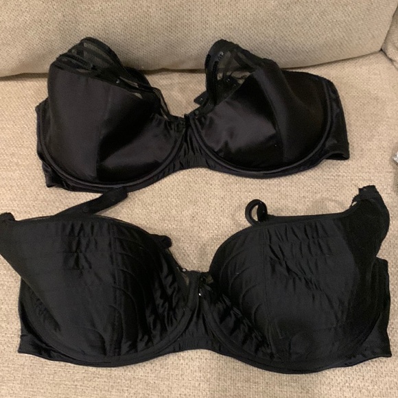 Cacique Intimates & Sleepwear Cacique Bras 44 Ddd Black Poshmark